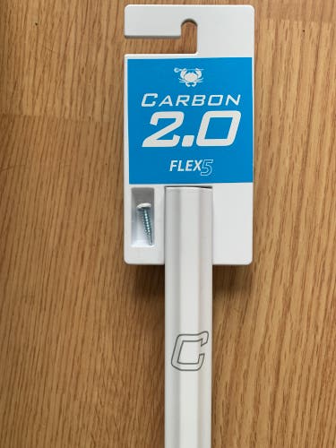 Ecd carbon 2 goalie 40” shaft White - Price Is Firm