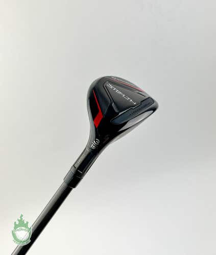 Used TaylorMade Stealth 3 Hybrid 19* Bassara 55g Lite Flex Graphite Golf Club