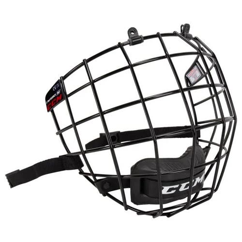 Medium | NEW | CCM FM580 Black Hockey Cage