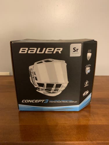 Used Bauer Concept 3 Full Shield Shield