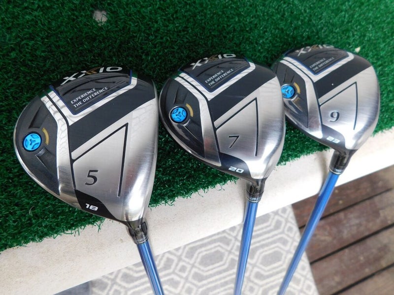 XXIO ELEVEN (5W,7W,9W) FW Wood Set w/ MP1100 SR Reg+ Flex Shafts