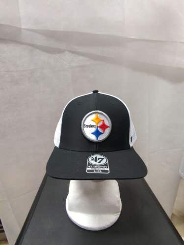NWS Pittsburgh Steelers '47 Trophy Stretch Fit Hat L/XL NFL