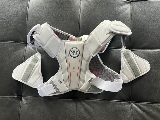 warrior burn lacrosse chest pad