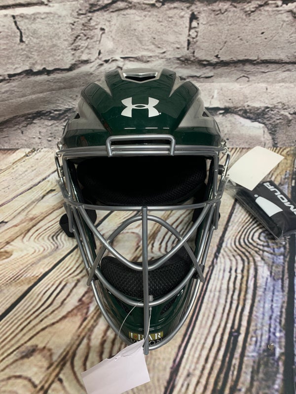 Adidas PS Pro Issue Catchers Mask Green Catcher Umpire Mask Baseball Gear  AZ5066