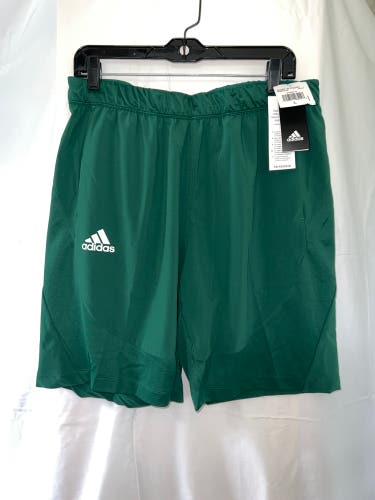 USF FOOTBALL TEAM ISSUED ADIDAS SHORTS GREEN *NEW*