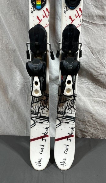 Salomon Teneighty Thruster Twin-Tip Skis Salomon 608 Bindings TUNED | SidelineSwap