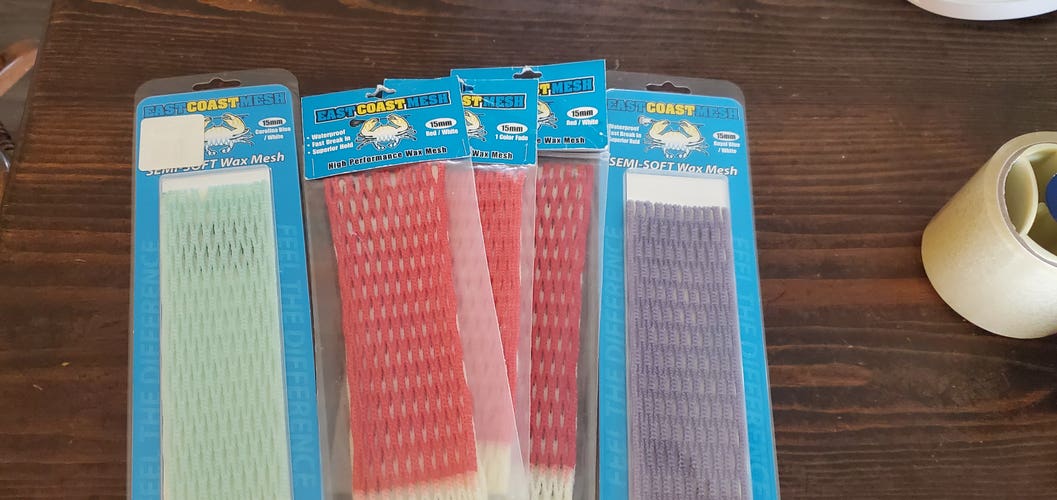 CUSTOM ORDER New ECD Lacrosse 1-Color Fade 15mm Lacrosse Mesh-NO OFFERS NO TRADES