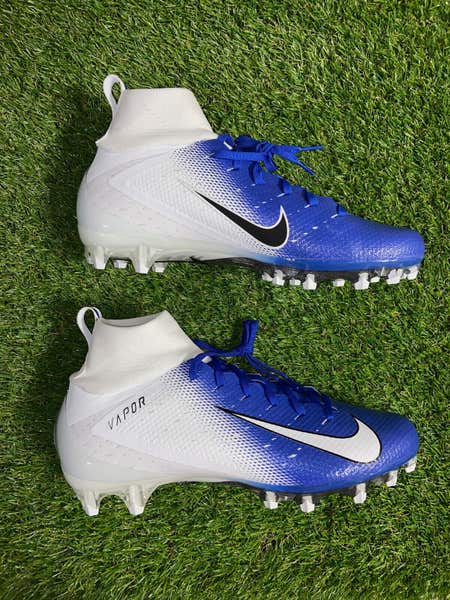 Size 13.5 Nike Vapor Untouchable Pro 3 Football Cleats White/Blue AO3021-102 NEW $_12.JPG?set_id=880000500F main image 3