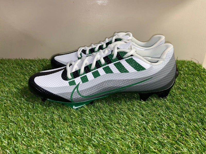 Nike Vapor Edge Speed 360 Cleats White Pine Green Black DV0780-004 Mens  Size 10
