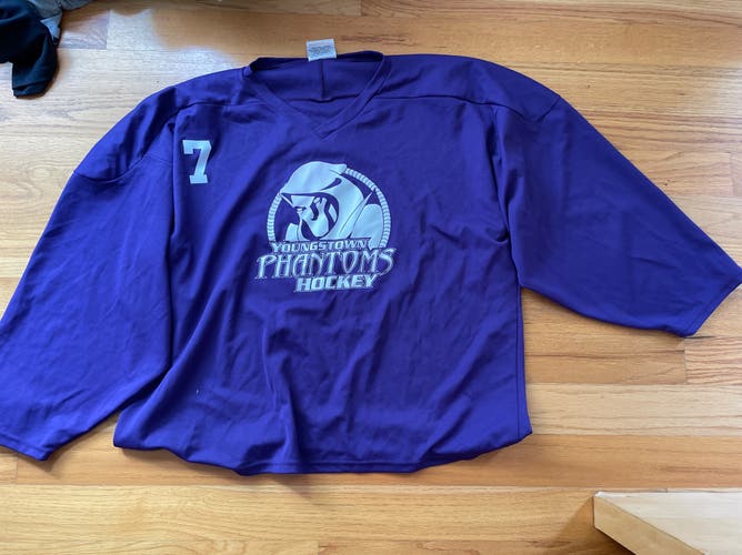 New XL Purple Youngstown Phantoms Practice Jersey