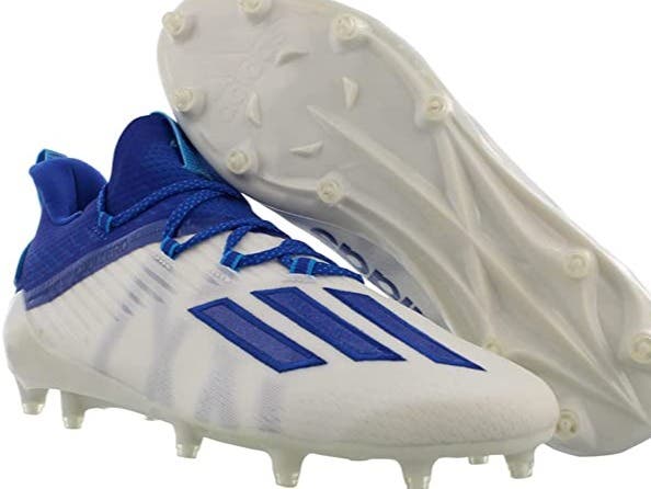 Men's New Adidas Low Top adizero Football Blue