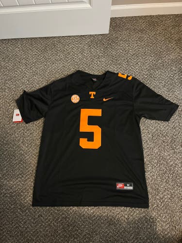 Tennessee Volunteers Black Hendon Hooker Jersey