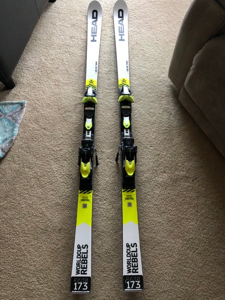 2020 HEAD Racing World Cup Rebels i.GS RD Skis With Bindings Max 