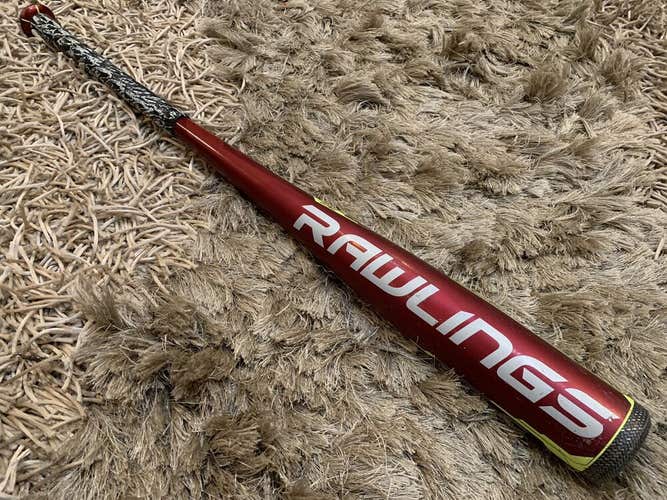 Rawlings Velo Hybrid -3 BBCOR Baseball Bat ~ 32/29 w/ New Lizard Skins Grip #2