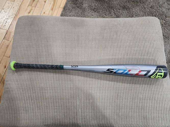 Used Louisville Slugger Alloy Solo 619 Bat (-11) 19 oz 30"