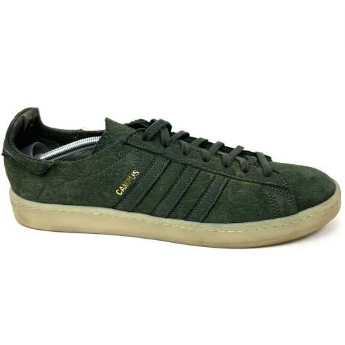 Adidas Campus Crafted CF Stead BW1249 Premium Green Suede Futbol Shoes Men's 13