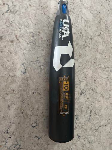 Used 2022 DeMarini Composite CF Bat (-10) 19 oz 29"