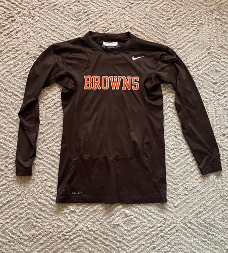 Cleveland Browns Nike pro stock onfield compression shirt sz. L