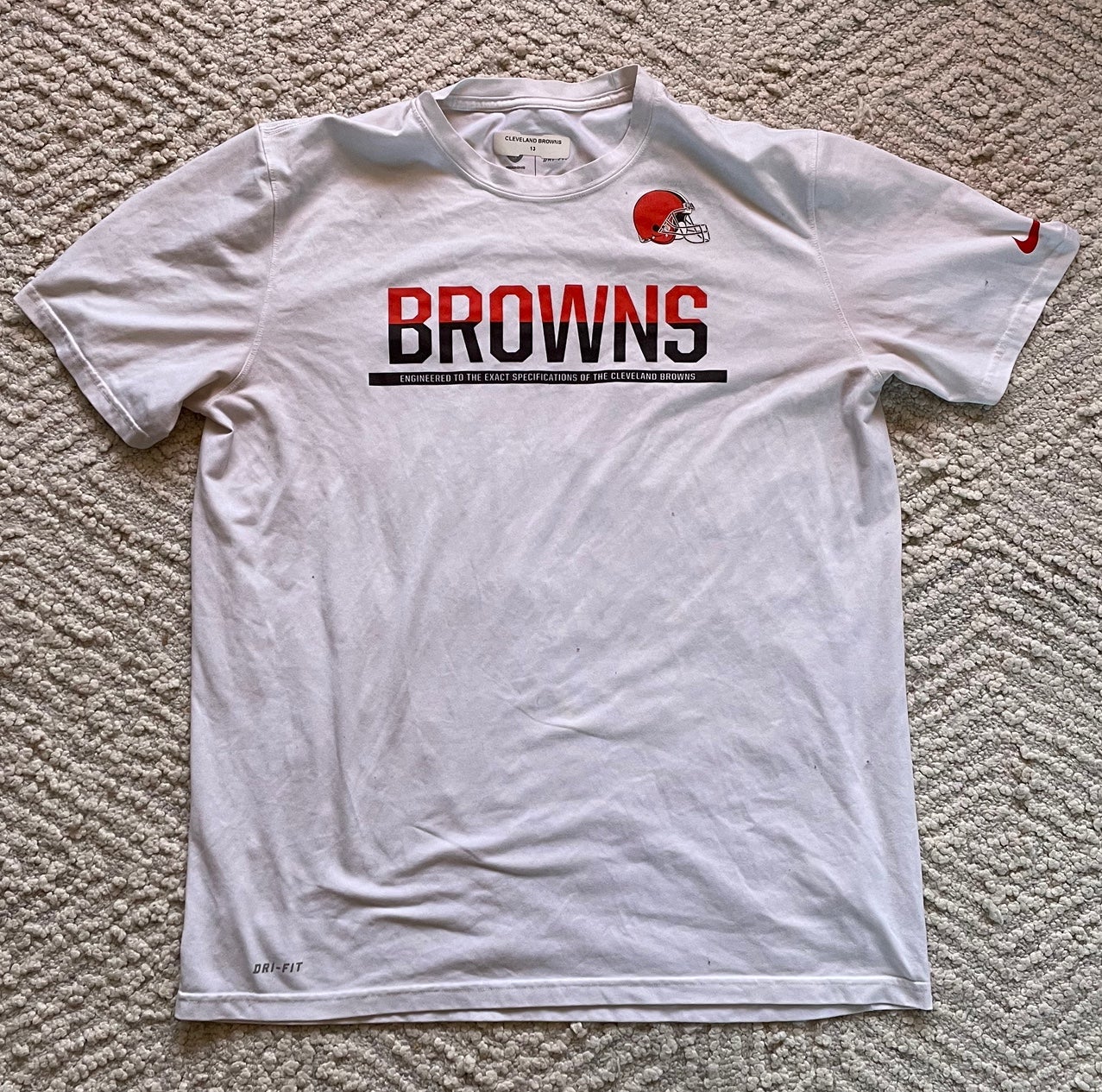 Men's Cleveland Browns XL Training Shirt