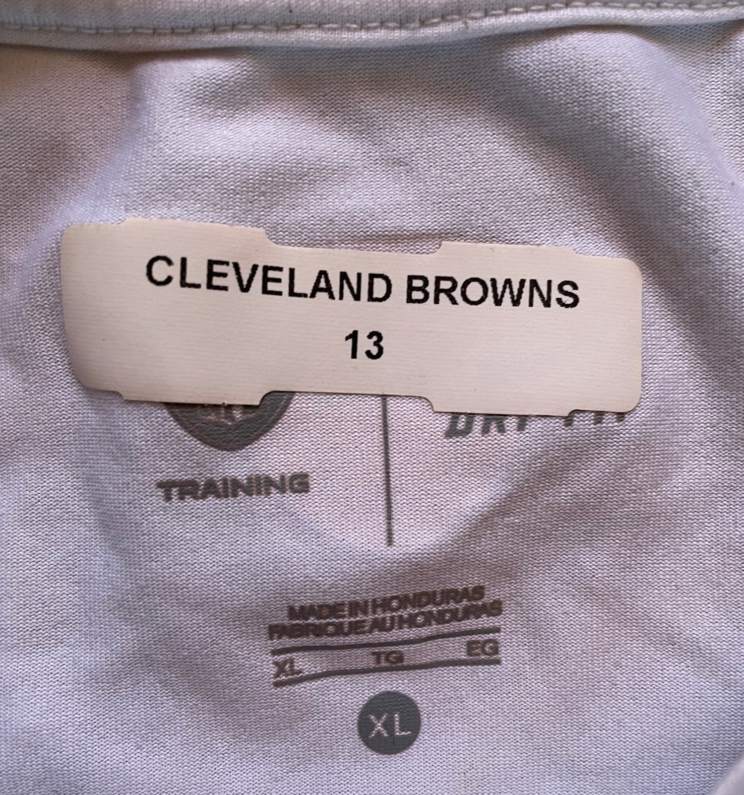 Nike Men’s Cleveland Browns XL Training Shirt