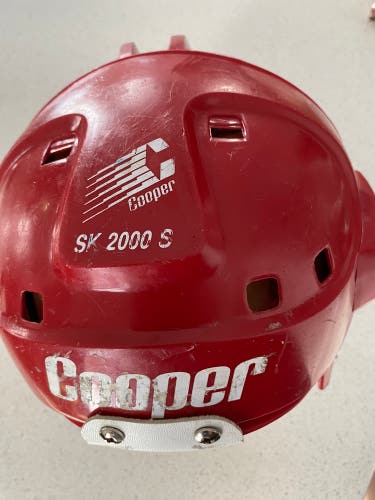 Cooper Sk2000  Small Red Helmet