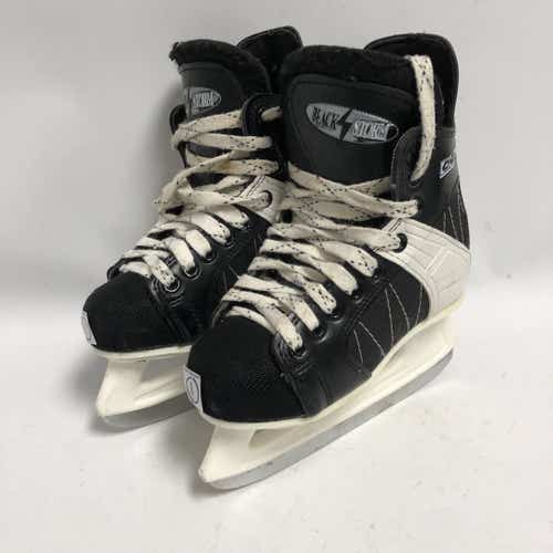 Used Ccm Black Storm Junior 01 Ice Hockey Skates