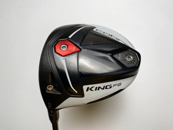 Cobra KING F9 Speedback Driver 10.5* Tensei Blue CK Series 50g Stiff LH Oversize