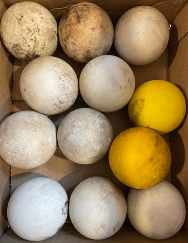 Used Lacrosse Ball 12 Pack (1 Dozen)