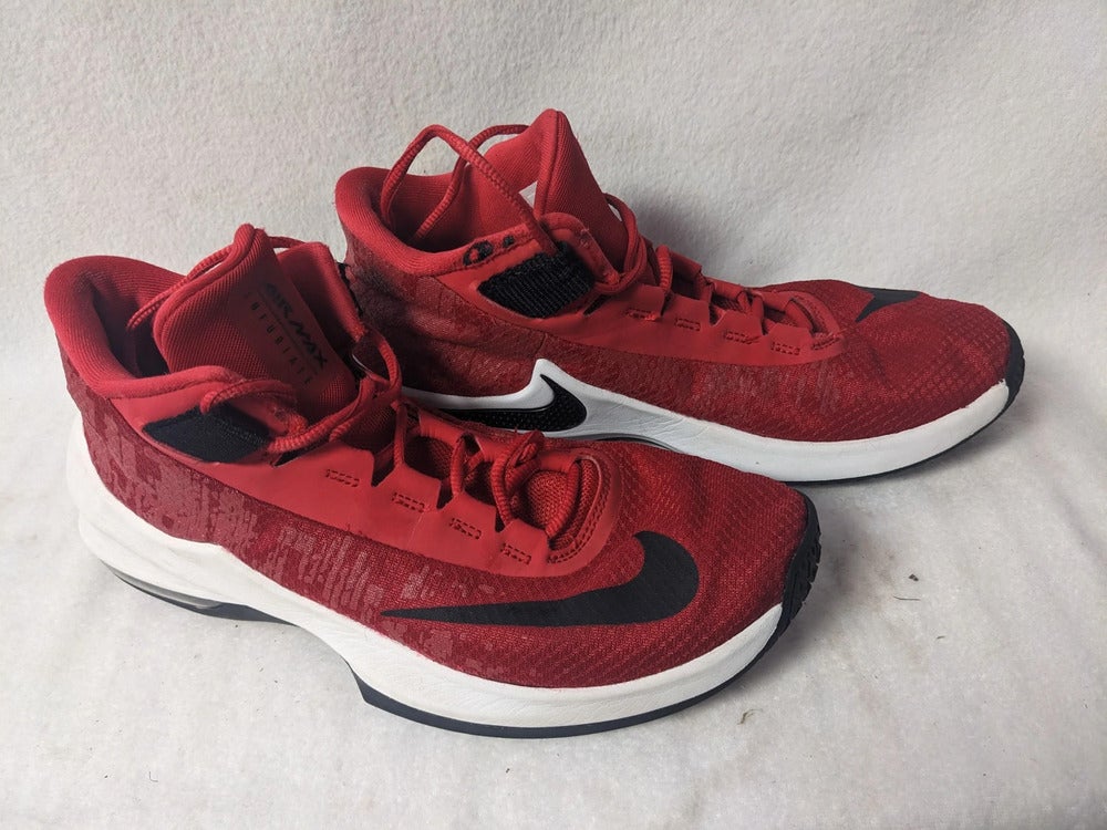 pestaña Petrificar secretamente Nike Airmax Athletic Shoes Size 7.5 Color Red Condition Used | SidelineSwap