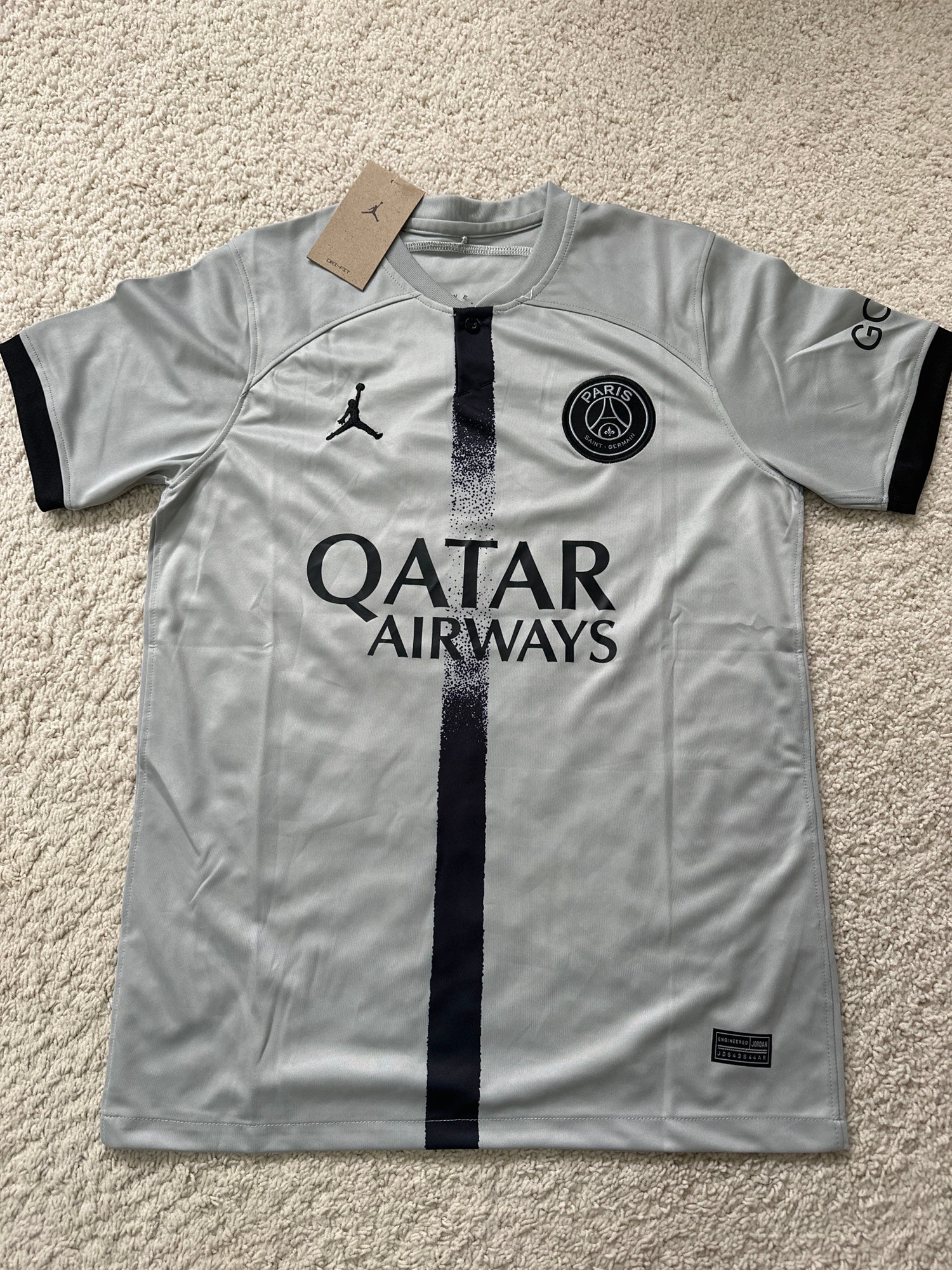 Lionel Messi Paris Saint-Germain Nike Youth 2021/22 Away Breathe Stadium  Replica Player Jersey - White