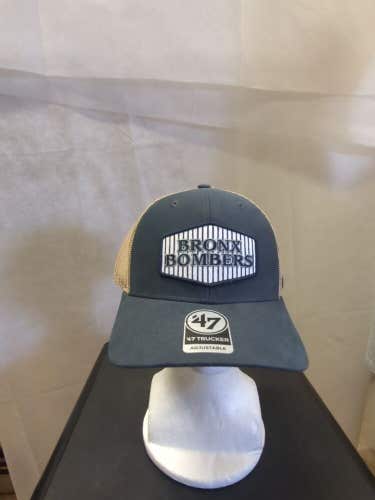 NWS New York Yankees Bronx Bombers '47 Trucker Mesh Snapback Hat MLB