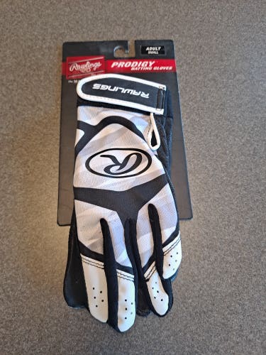 New Prodigy Adult Small Rawlings Batting Gloves