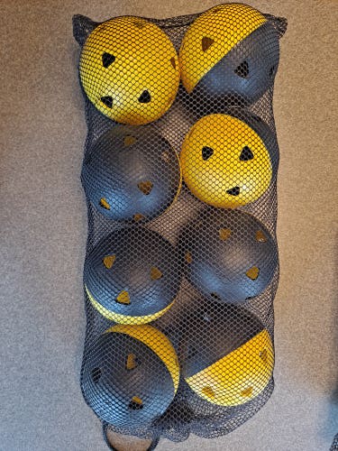 gently used SKLZ Impact practice softballs two 8-pk
