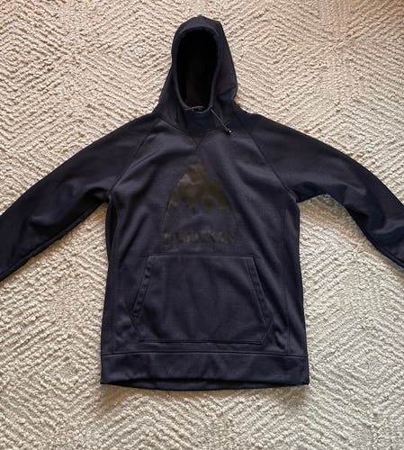 Burton Snowboards Crown Bonded Hoodie Sz Large