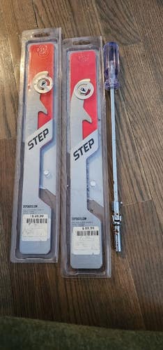 2 pairs Step Steel ST Speed 272 runners for LS2 + replacement tool