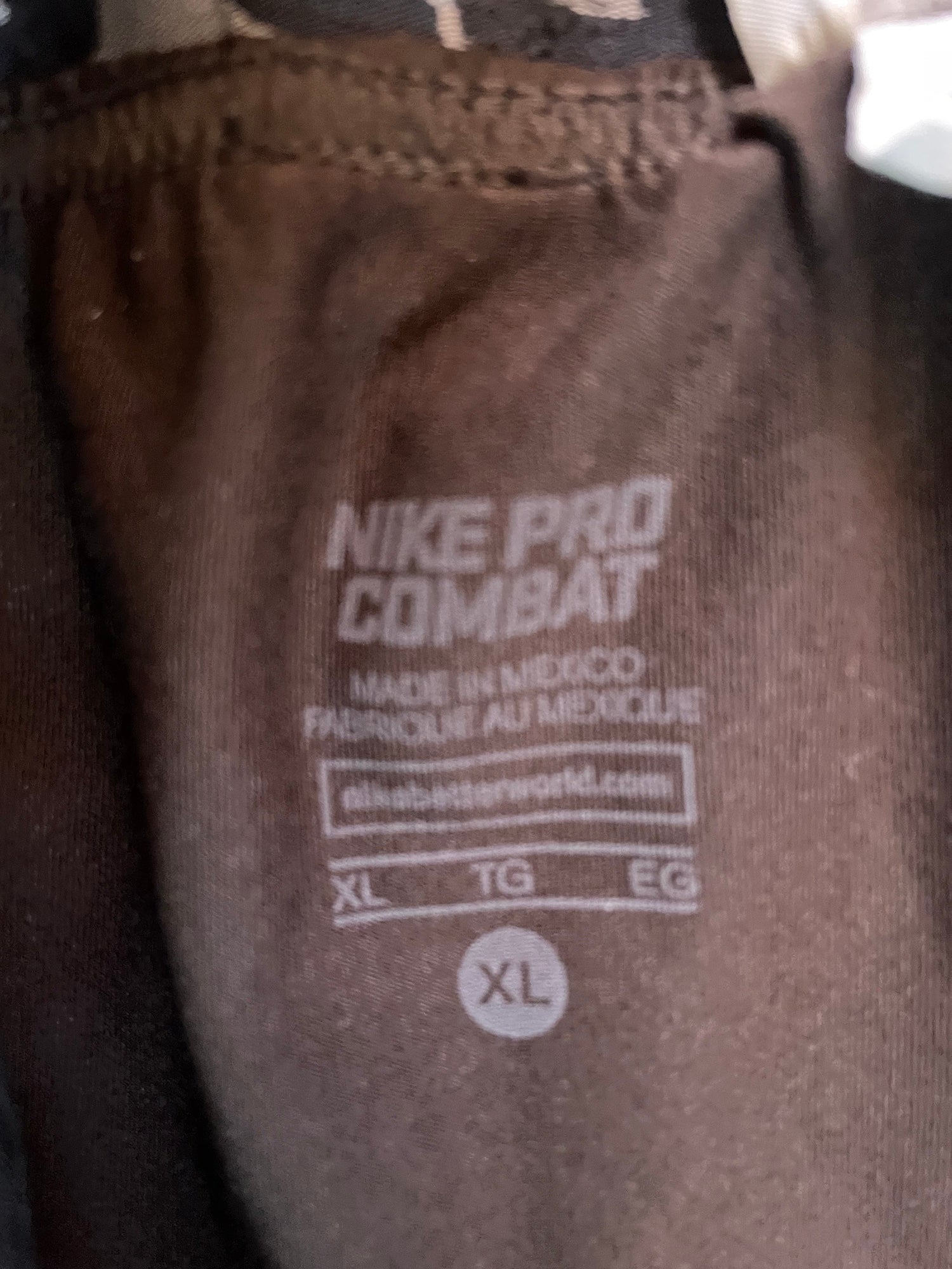 Nike Pro Combat Compression Leggings Sz Large