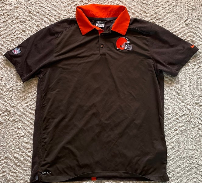 Nike Dri-FIT Sideline Victory (NFL Cleveland Browns) Men's Polo