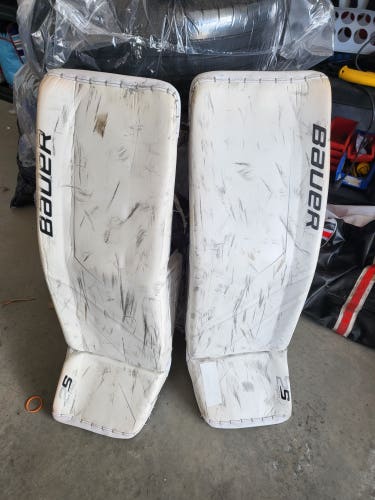 Used 36" (XL) Bauer Supreme 2S Pro Goalie Leg Pads