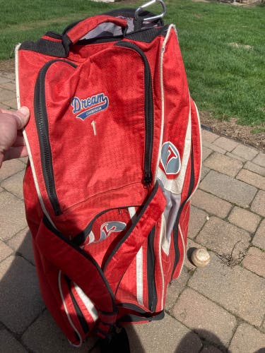 Baseball equipment bag w/ wheels