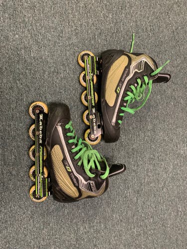 Tour G-1 Goalie Inline Hockey Skates Senior Size 12 **US SHIPPING ONLY**