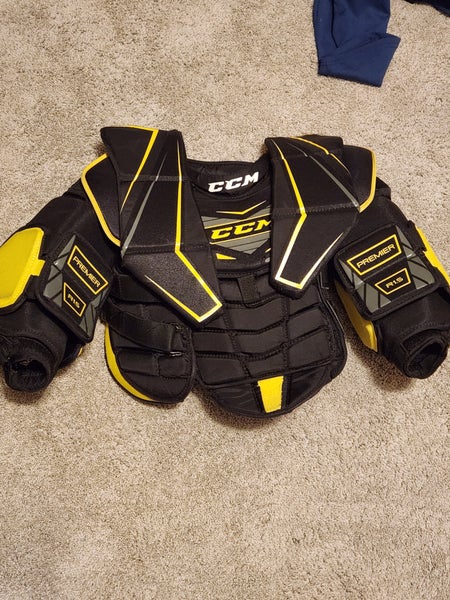 Used Small CCM Premier R1.5 Goalie Chest Protector