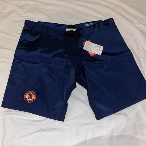 New XXL Warrior Pant Shell - Blue with Orange/White