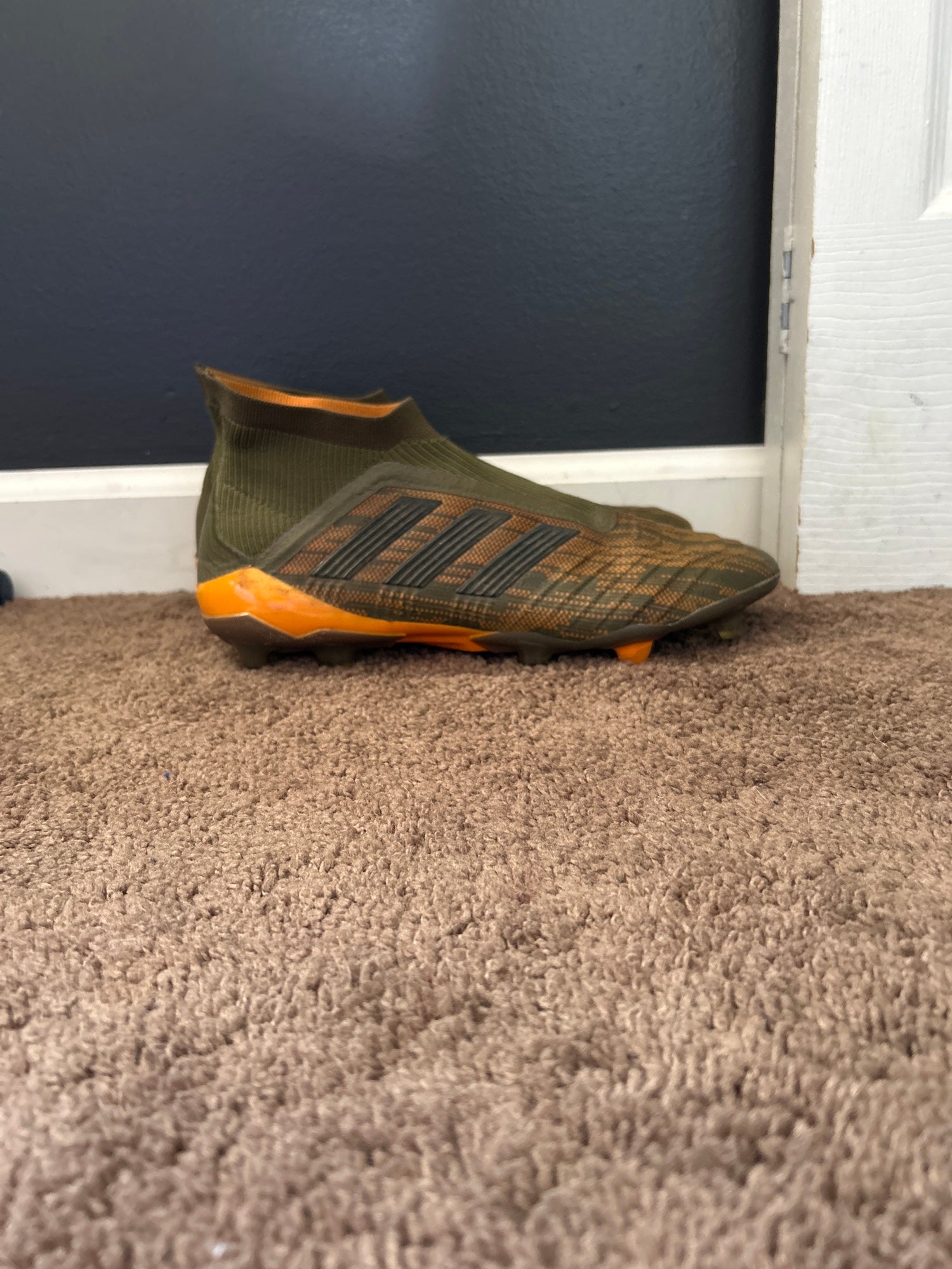 Green Molded Cleats Adidas 18+ Cleats | SidelineSwap