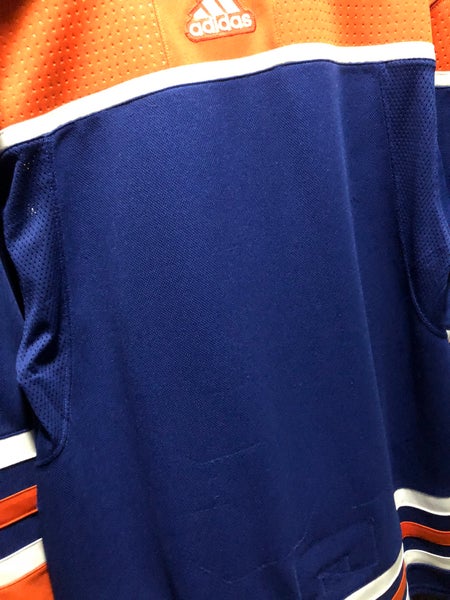 Edmonton Oilers Wayne Gretzky Blue Throwback Hockey Jersey Navy Size 52