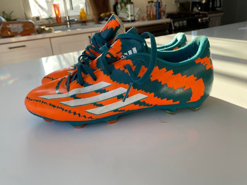 adidas gazelle silver green womens adidas F50 League Messi Kids Turf Soccer Shoes main image 0