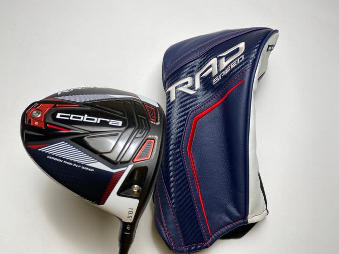 Cobra RAD Speed XB Driver 10.5* Fujikura Motore X F3 Stiff Graphite Mens RH HC