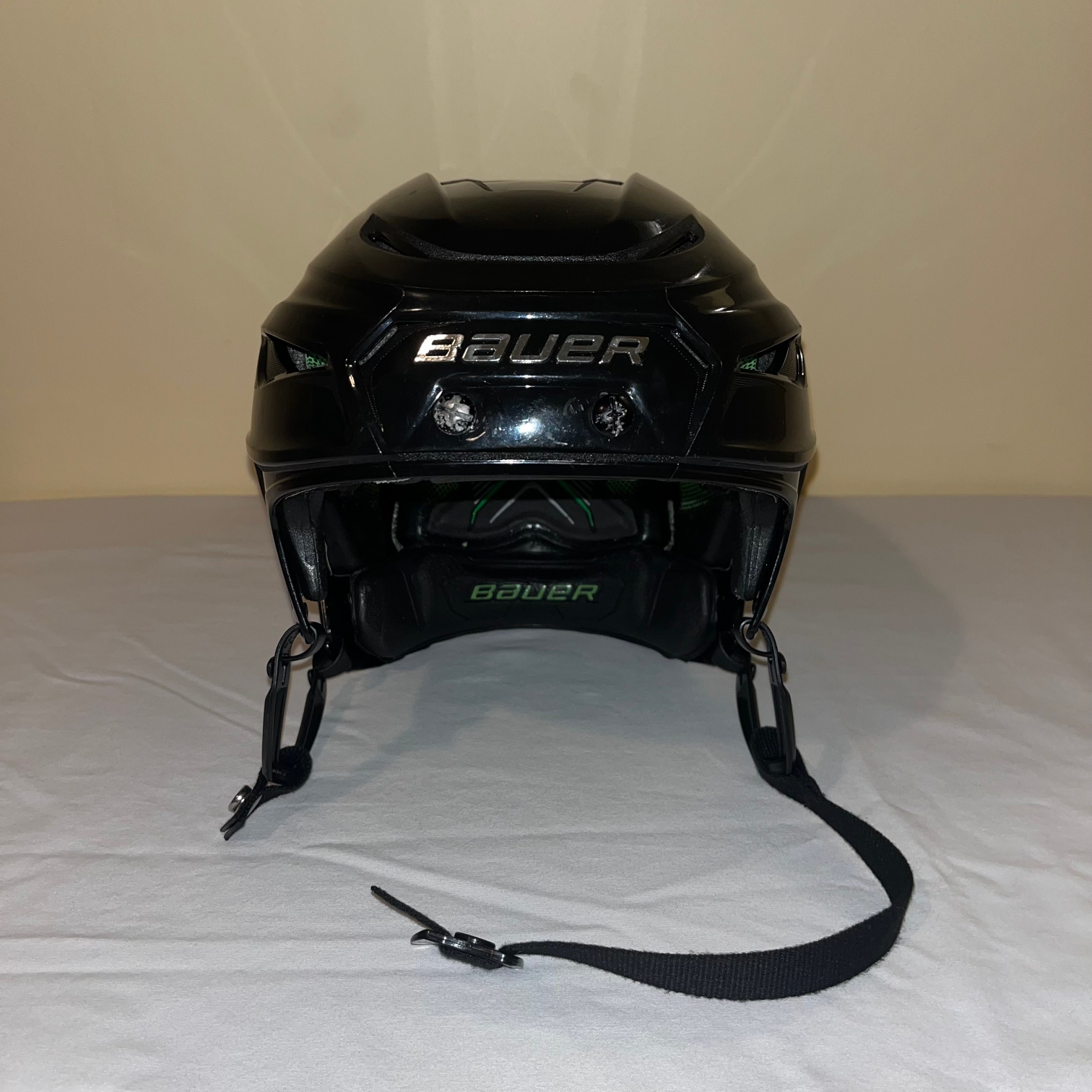 New Small Bauer Hyperlite Helmet - Black