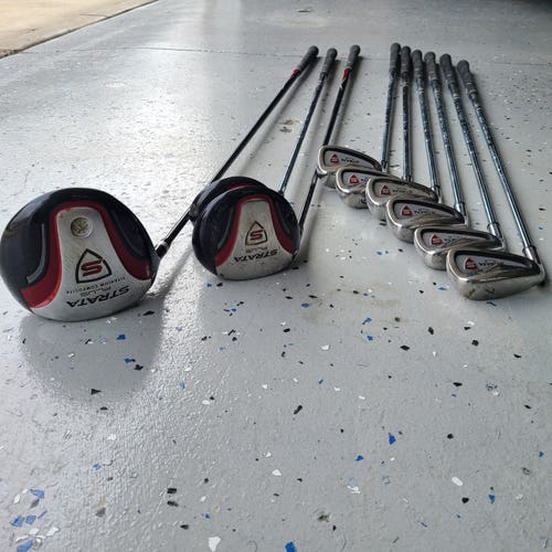 Used Men's Strata Left Hand Clubs (Full Set) Regular Flex 9 Pieces