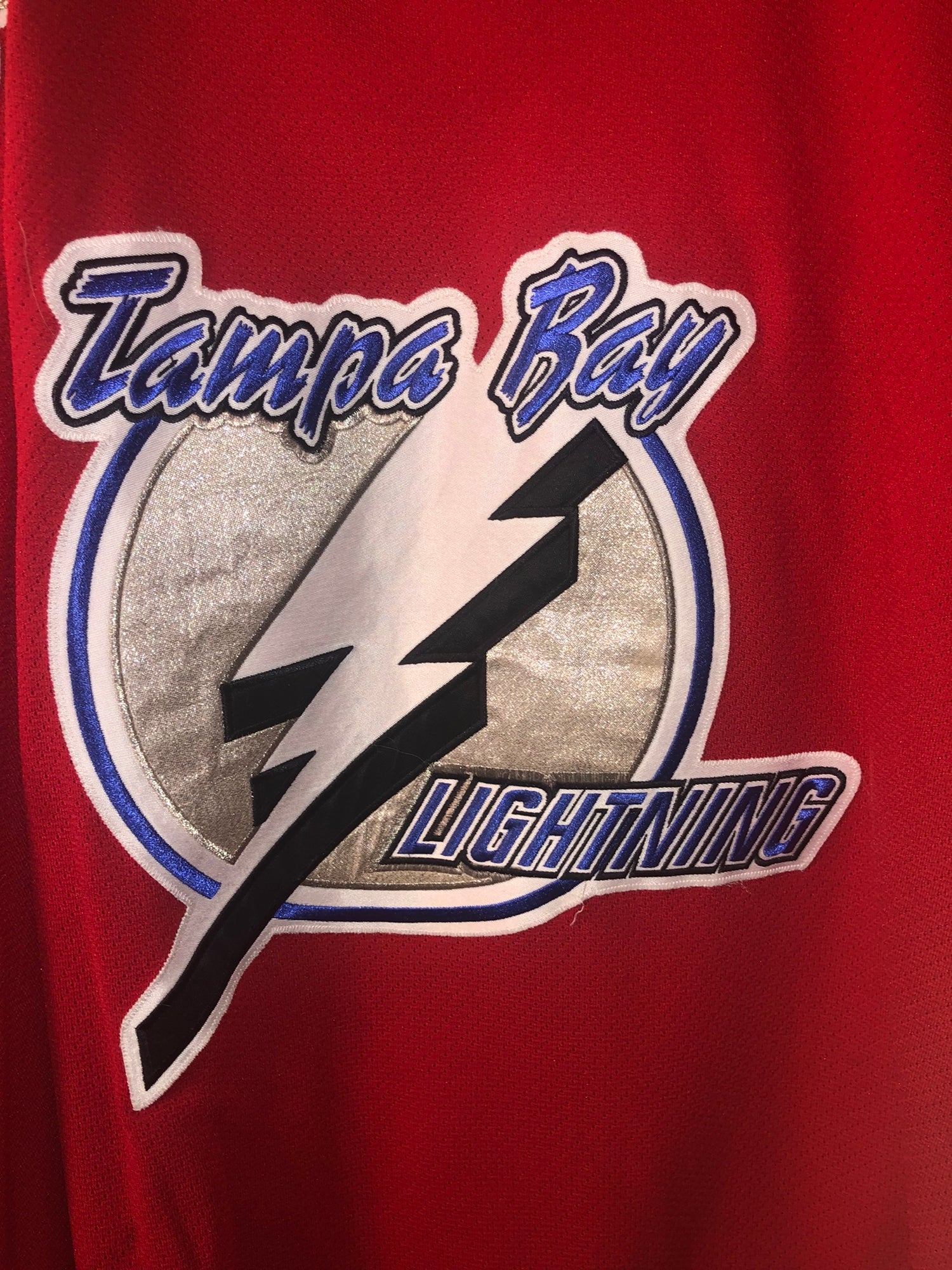 CCM, Shirts, Tampa Bay Lightning Throwback Ccm Practice Jersey