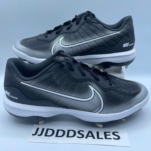 Nike Alpha Huarache Varsity 4 Low Baseball Cleats DJ6516-010 Men’s Size 11 NEW